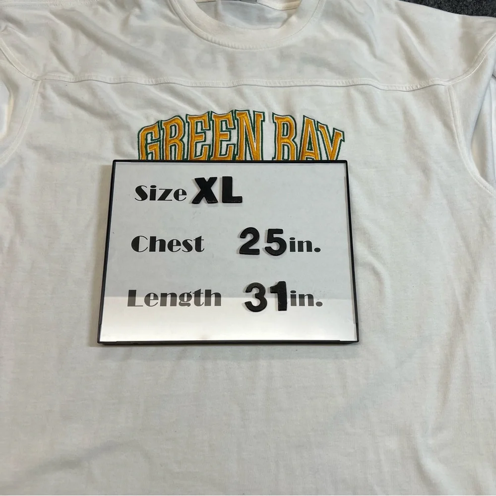 Green Bay Packers Lee Sport Long Sleeve Tee XL Embroidered Logo Vintage - Picture 7 of 7